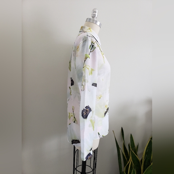 TED BAKER NWOT floral button down shirt - Picture 3 of 10